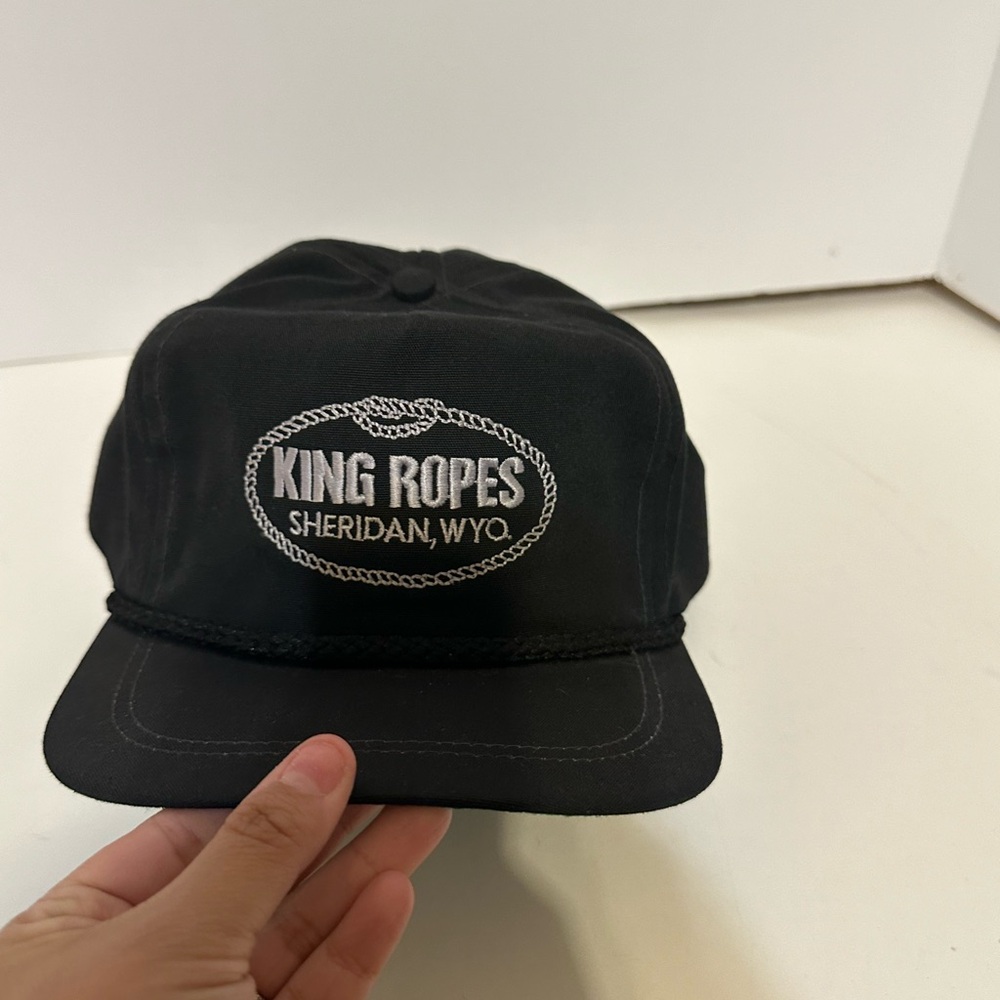 King Ropes Black Cap